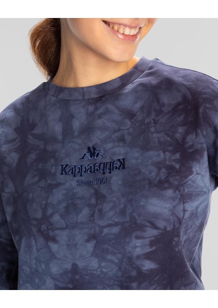 Authentic Rosemary Sweathshirt Kadın Mavi Regular Fit Sweatshirt