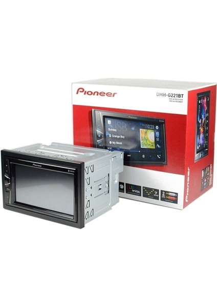 4X50 Watt DMH-G221BT 6,2" Double Teyp Bluetooth USB Android Uyumlu Digicom Garantili Double 2 Yıl