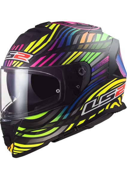 Storm 2 Power Mat Siyah-Gökkuşağı Kask modelleri