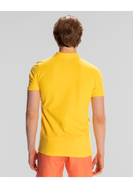 Authentic Ferior Erkek Sarı Regular Fit Polo Tişört fırsatları