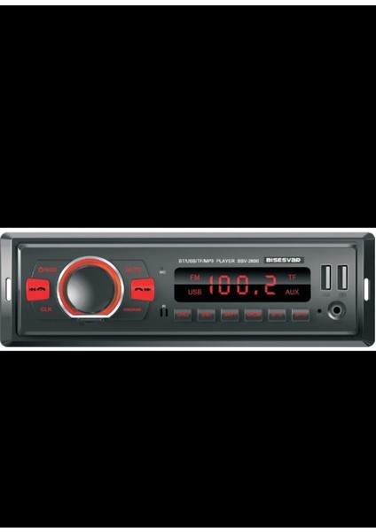 USB Girişi Çift USB Hafıza Kart Bluetooth Oto Teyp Mp3 Kumandalı 499-250 Watt 2 Yıl
