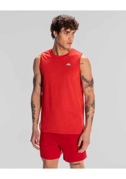 Edoro Tank Erkek Kırmızı Regular Fit Atlet fiyatları