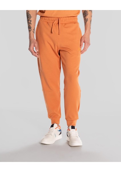 Logo Jaken Erkek Camel Eşofman Altı