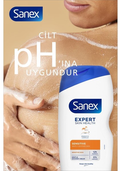 Expert Sensitive Hassas Ciltler Için 400 ml Duş Jeli
