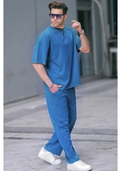 Erkek Yeni Sezon Bisiklet Yaka Trend Eşofman Takımı fiyatları