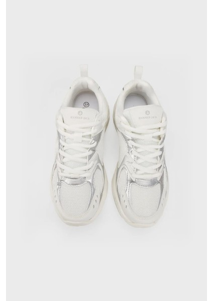 SONGA Full Beyaz Kadın 530 Mod Sneaker Spor Ayakkabı 23144 fırsatları