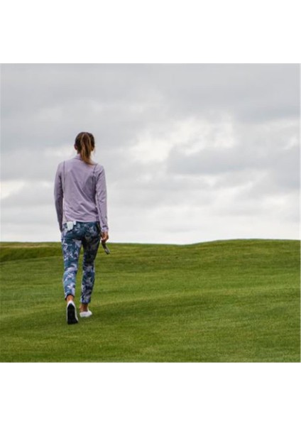 Women Ice Light 7/8 Pants / Desenli Ince Kadın Pantolon fırsatları