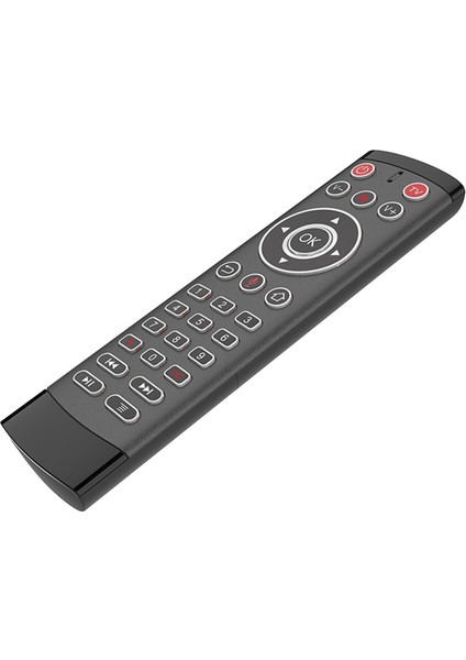 T1 Pro 2.4g Kablosuz Hava Fare Gyro Uzaktan Kumanda Ses Kontrolü 29 Tuşlar Mini Klavye Android Tv Kutusu Için (Yurt Dışından) fiyatları