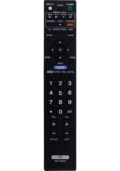 -YD023 Uzaktan Kumandalı LCD LED Tv Hdtv'yi Değiştirin -32VL140 -32XBR6 -37XBR6 -40V4100 -40V4150 (Yurt Dışından)