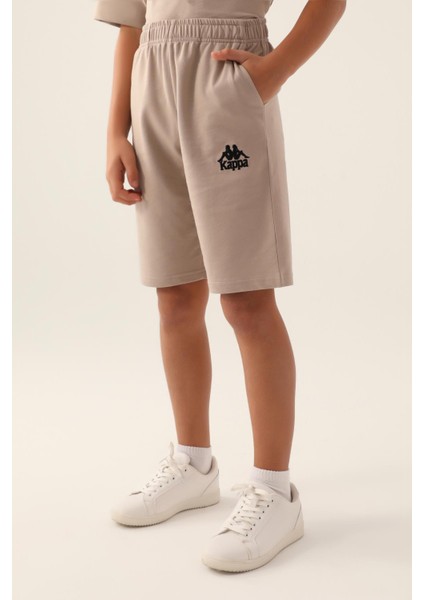 Authentic Chad Erkek Çocuk Bej Regular Fit Şort