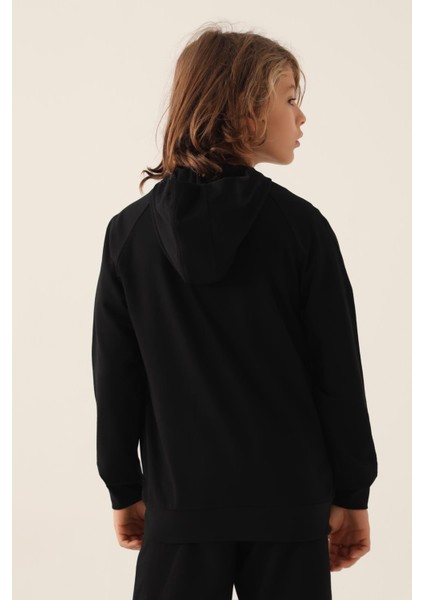 Authentic Colin Erkek Çocuk Antrasit Regular Fit Fermuarlı Eşofman Üstü fırsatları