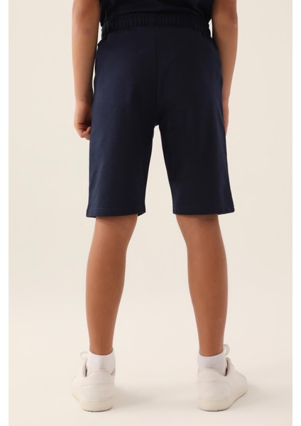Authentic Chaim Erkek Çocuk Lacivert Regular Fit Şort