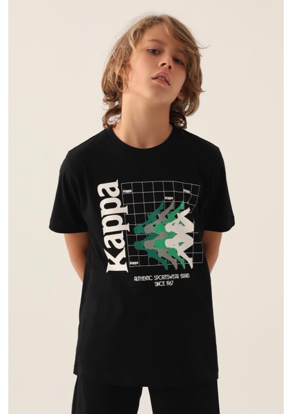 Authentic Carson Erkek Çocuk Antrasit Regular Fit Tişört fiyatları