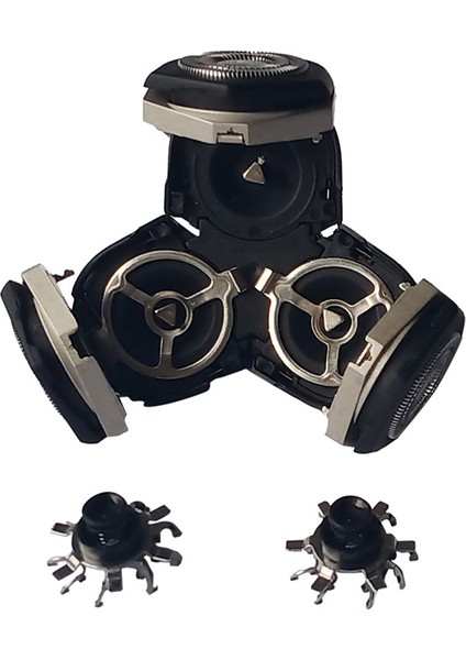 RQ10 Yedek Tıraş Makinesi Başlığı RQ11 RQ1290 RQ1290 RQ1280 RQ1250 RQ1251 Arcitec Tıraş Ünitesi Üçlü 3D (Yurt Dışından)