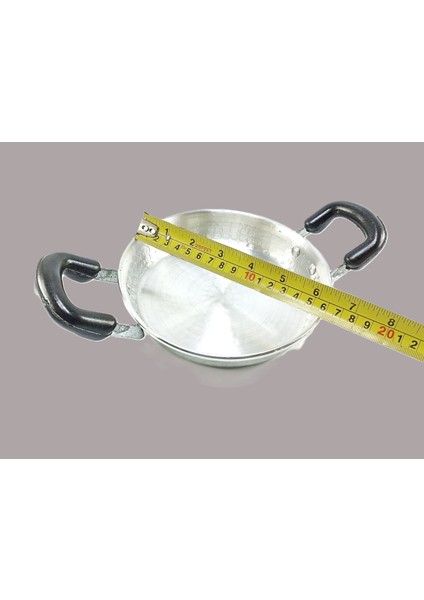 16 cm Alüminyum Sahan Sofralık Tava Kamp Piknik Yumurta Sos Tavası