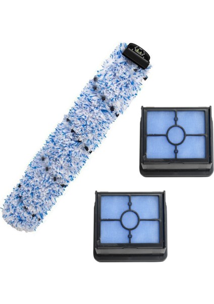 3 Adet Deerma VX100 Akülü Kablosuz Zemin Yıkama Hepa Filtre Elemanları Rulo Fırça Elektrikli Süpürge Aksesuarları (Yurt Dışından)