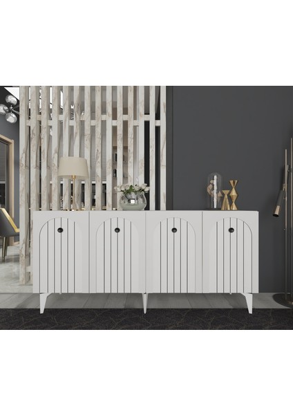 Breda Konsol Beyaz-Beyaz