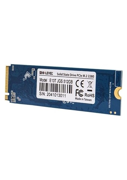 Hı-Level 512GB M.2 Sata SSD 550-530MB/S HLV-M2SSD2280/512G