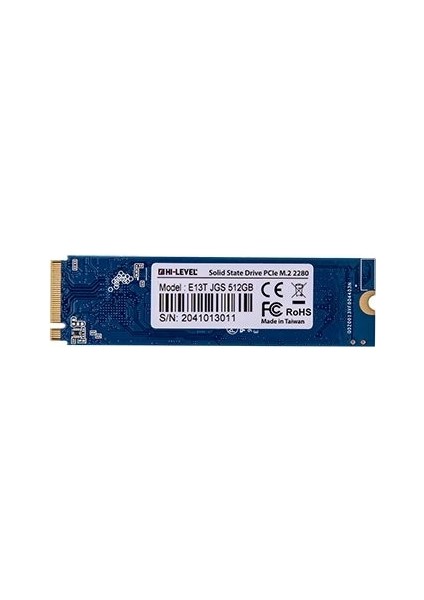 Hı-Level 512GB M.2 Sata SSD 550-530MB/S HLV-M2SSD2280/512G