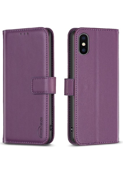 IPhone X/xs Cüzdan Çok Renkli Iş Deri Çanta Yuvası Için Flip Case (Yurt Dışından)