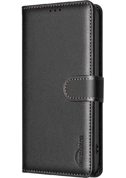 Tecno Spark 20 Pro Artı Kart Tutucu Kickstand Cüzdan Pu Rfıd Için Flip Case (Yurt Dışından)