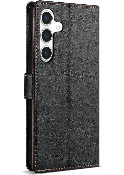 Samsung Galaxy S24 Manyetik Kapatma Anti Kayma Kart Yuvaları Için Flip Case (Yurt Dışından) indirimleri