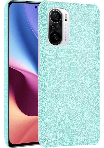 Xiaomi Poco F3 Uyumluluk Klasik Timsah Için Şık Klasik Kılıf (Yurt Dışından)