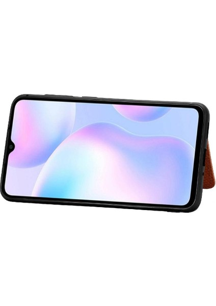 Xiaomi Redmi 9A Manyetik Kart Tutucu Rfıd Engelleme Için Kılıf Komple Standı (Yurt Dışından)