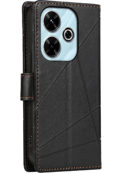 Xiaomi Redmi Için Flip Case 13 4g Şok Emici Darbeye Kickstand (Yurt Dışından)