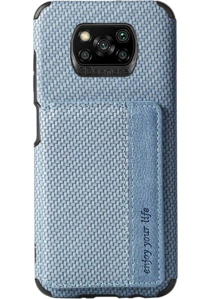 Xiaomi Poco X3 Pro Manyetik Kart Tutucu Rfıd Engelleme Için Kılıf Komple (Yurt Dışından)