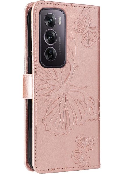 Oppo Için Kılıf Card 12 Pro 5g Flip Kickstand Pu Deri Kart Yuvası ile (Yurt Dışından) modelleri
