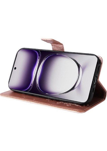 Kart Yuvası Standı Flip Pu ile Oppo Oppo 12 5g Darbeye Dayanıklı Kapak Için Kılıf (Yurt Dışından) fırsatları
