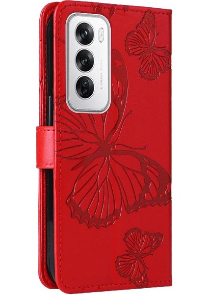 Kart Yuvası Standı Flip Pu ile Oppo Oppo 12 5g Darbeye Dayanıklı Kapak Için Kılıf (Yurt Dışından) modelleri