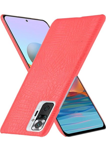 Xiaomi Redmi Not 10 Pro Max Klasik Timsah Için Şık Klasik Durumda (Yurt Dışından)