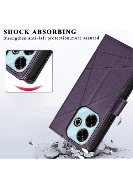 Xiaomi Poco M6 Pro 4g Için Flip Case Şok Emici Kickstand Darbeye (Yurt Dışından) indirimleri