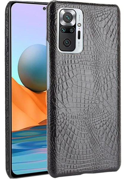 Xiaomi Redmi Not 10 Pro Max Klasik Timsah Için Şık Klasik Durumda (Yurt Dışından)