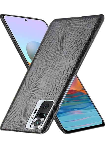 Xiaomi Redmi Not 10 Pro Max Klasik Timsah Için Şık Klasik Durumda (Yurt Dışından)