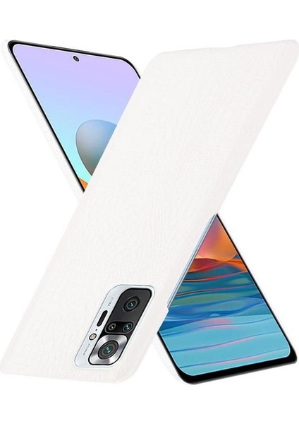 Xiaomi Redmi Not 10 Pro Max Klasik Timsah Için Şık Klasik Durumda (Yurt Dışından)
