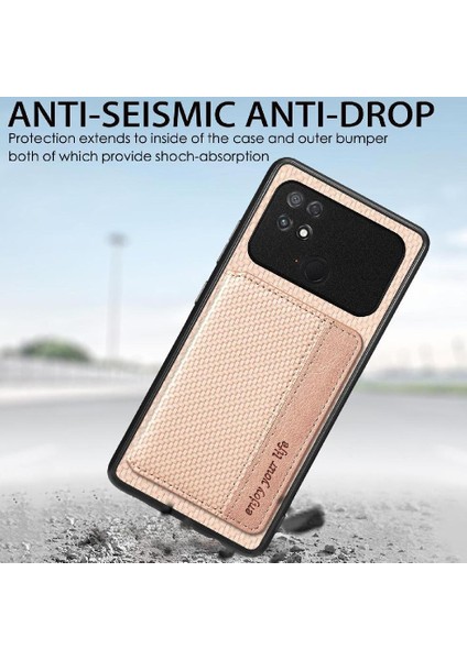 Xiaomi Poco C40 Rfıd Engelleme Standı Fonksiyonu Manyetik Kart Tutucu (Yurt Dışından)