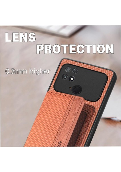 Xiaomi Poco C40 Rfıd Engelleme Standı Fonksiyonu Manyetik Kart Tutucu (Yurt Dışından)