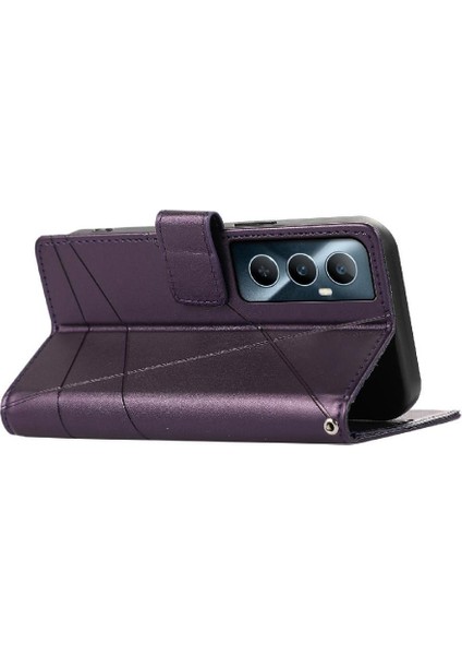 Realme C65 Üç Kart Yuvaları Için Flip Case Kickstand Şok Emici (Yurt Dışından) indirimleri