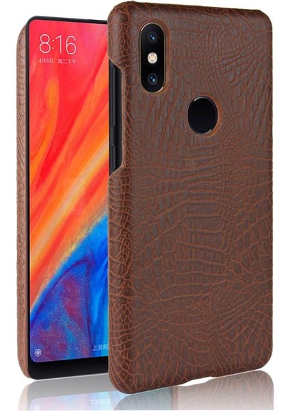 Xiaomi Mi Mix 2s Klasik Timsah Moda Anti Için Şık Klasik Durumda (Yurt Dışından)