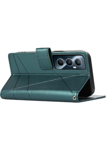 Realme C65 Üç Kart Yuvaları Için Flip Case Kickstand Şok Emici (Yurt Dışından) fırsatları
