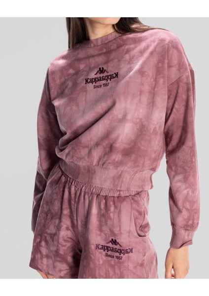 Authentic Rosemary Sweathshirt Kadın Gül Kurusu Regular Fit Sweatshirt modelleri