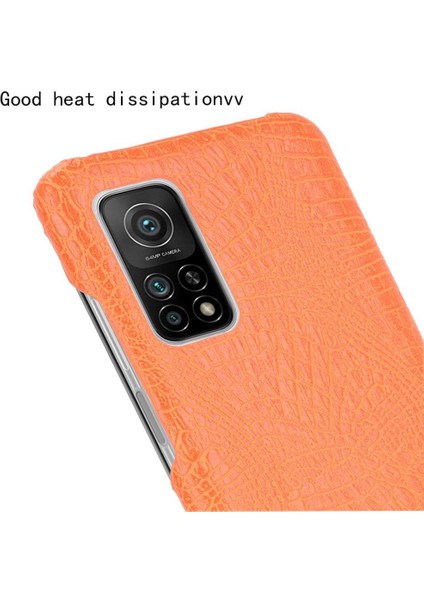 Şık Klasik Durumda Xiaomi Mi 10T Pro 5G/10T 5g Klasik Timsah (Yurt Dışından)