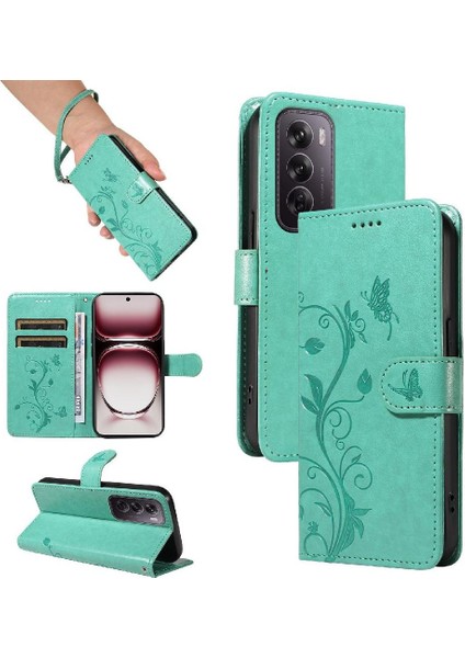 Oppo Oppo 12 Pro 5g ve Kart Yuvası Cüzdan Telefon Kılıfı Için Kılıf Yüksek Kalite (Yurt Dışından)