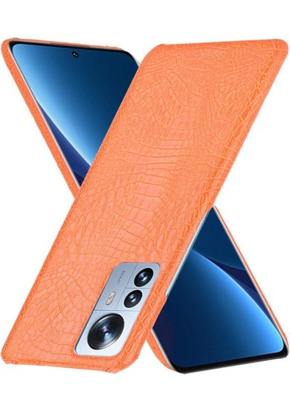 Xiaomi 12 Pro Anti Scratch Klasik Timsah Için Şık Klasik Durumda (Yurt Dışından)