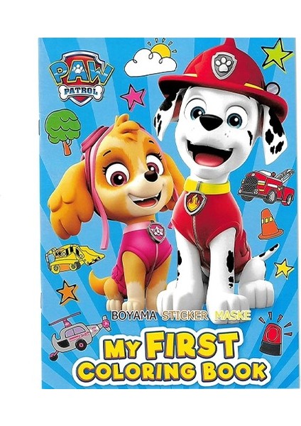 Paw Patrol Hediyelik Boyama Kitabı