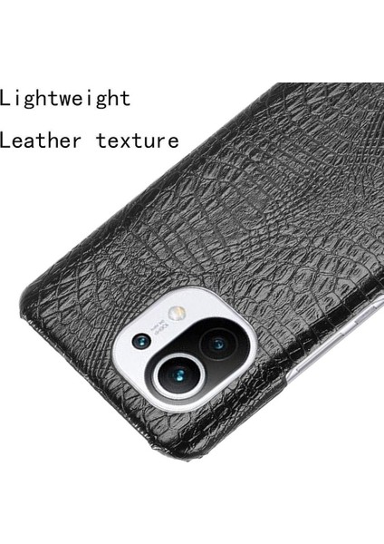 Xiaomi Mi 11 Klasik Timsah Moda Anti Kapak Için Şık Klasik Durumda (Yurt Dışından)