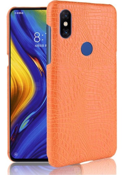 Xiaomi Mi Mix 3 Anti Scratch Klasik Timsah Için Şık Klasik Durumda (Yurt Dışından)